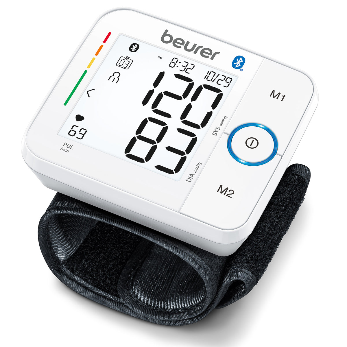 HealthSmart - Brazalete para monitor de presión arterial – kit estándar  digital inalámbrico y portátil, medidor de presión arterial, monitores para