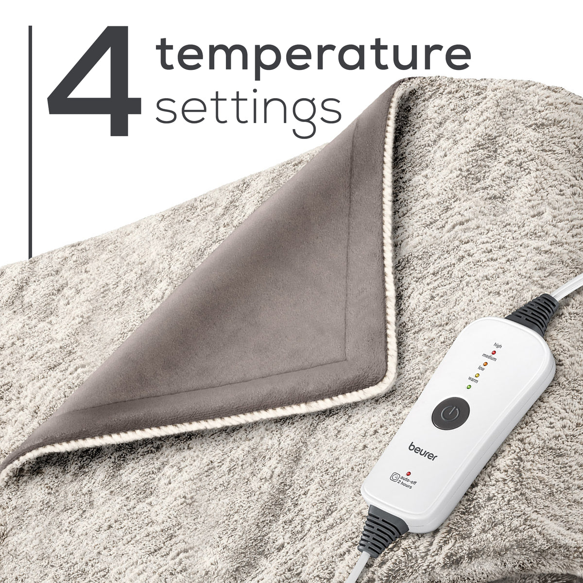 Beurer Nordic Lux Faux Fur Heated Electric Blanket, Hd71n – Beurer 