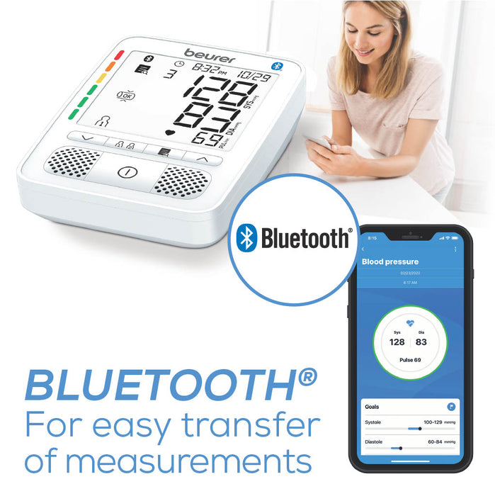 Upper Arm Bluetooth Blood Pressure Monitor, Premium 800