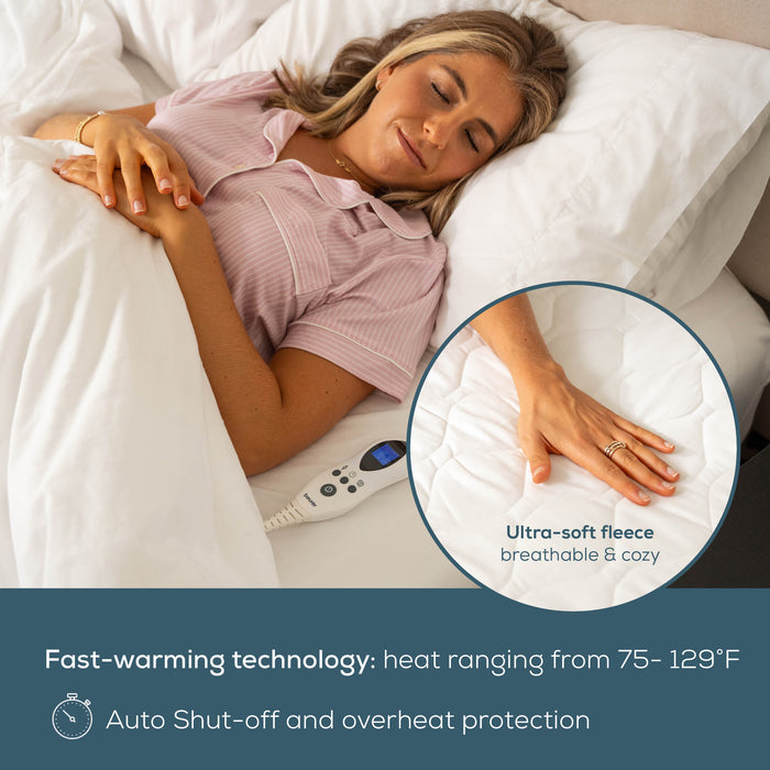 Heated Mattress Pad Queen Size, UWB70