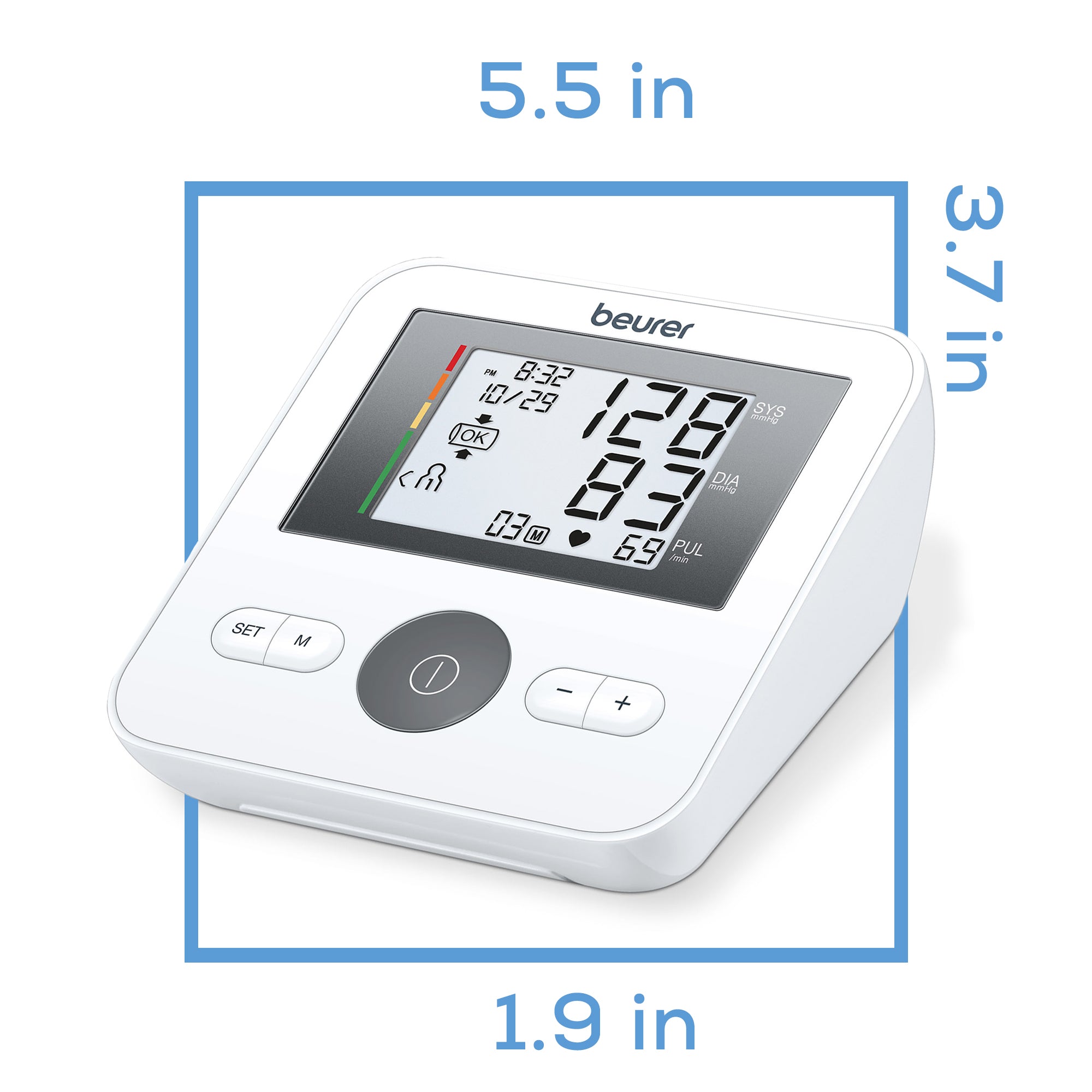 Beurer Smart Upper Arm Blood Pressure Monitor, BM54, Beurer North America