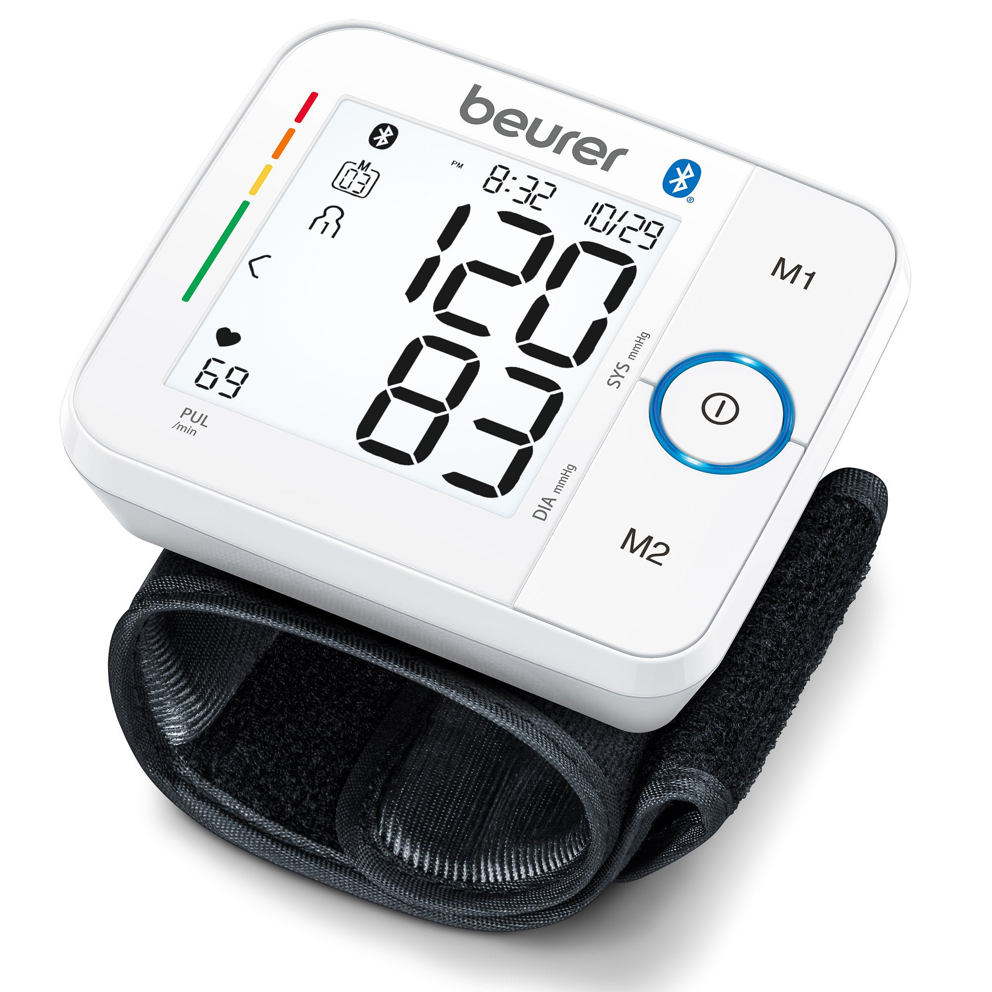 80K Arm Blood Pressure Monitor, USB Rechargeable Wrist Digital Blood  Pressure Monitor FDA