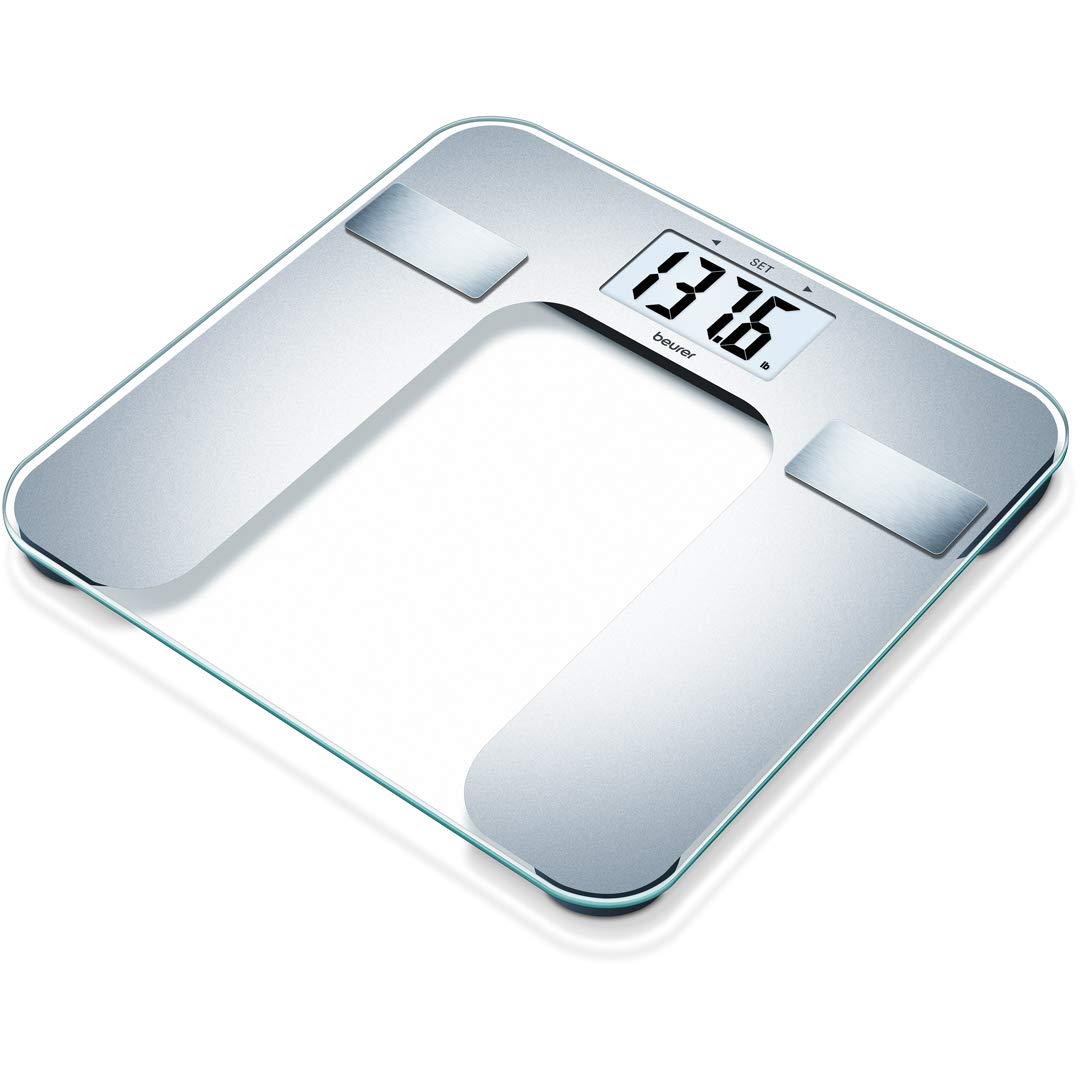 Silver Body Fat Analyzer Scale, BF130 Silver — Beurer North America