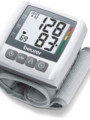 Automatic & Digital Wrist Blood Pressure Monitor, BC30