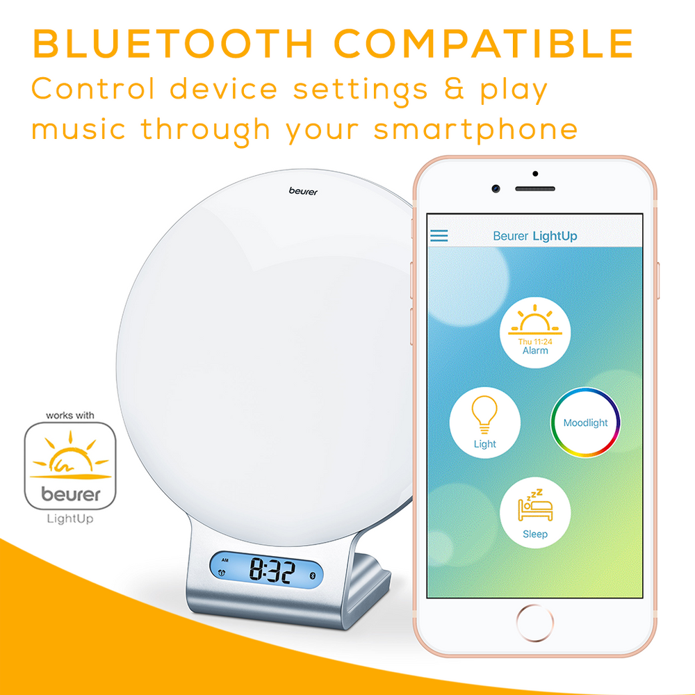 Luz despertador Bluetooth Beurer 4-1, WL75 