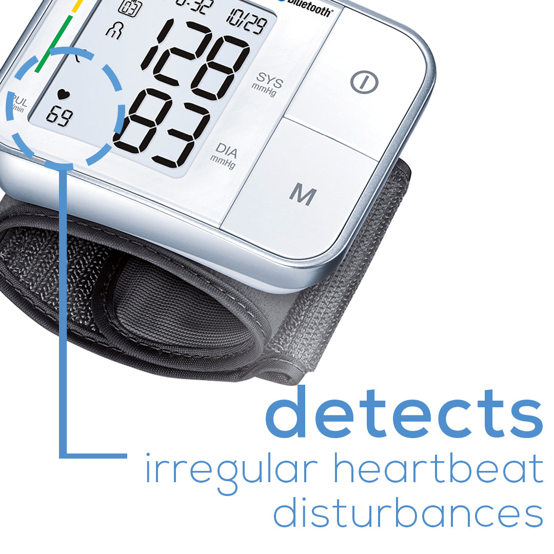 7 Series Connected Bluetooth Smart Wrist Blood Pressure Unit