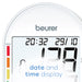 Beurer Upper Arm Blood Pressure Monitor BM55 date and time display