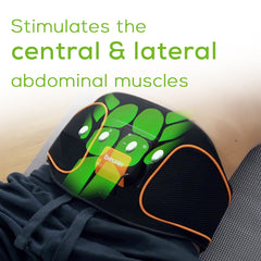 Beurer EM 37 Cinturón muscular abdominal, entrenamiento abdominal EMS,  estimulación muscular para fortalecer y regenerar los músculos abdominales,  70-140 cm