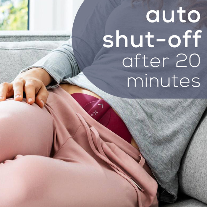 Beurer Menstrual Relief Relax EM50 auto shut off after 20 minutes