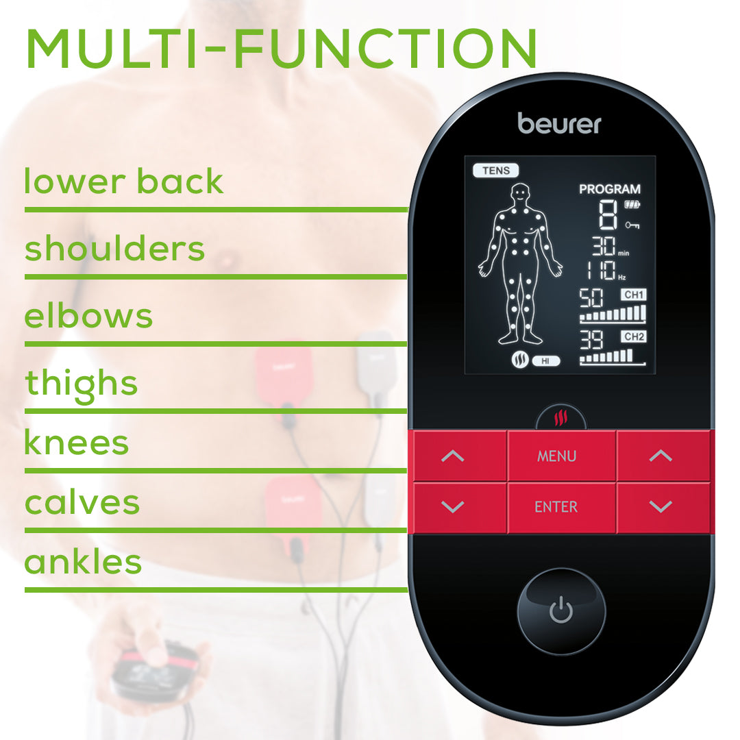 Beurer Pain Relief Products With Reliable German Technology (Digital Tens  Ems Em49), White