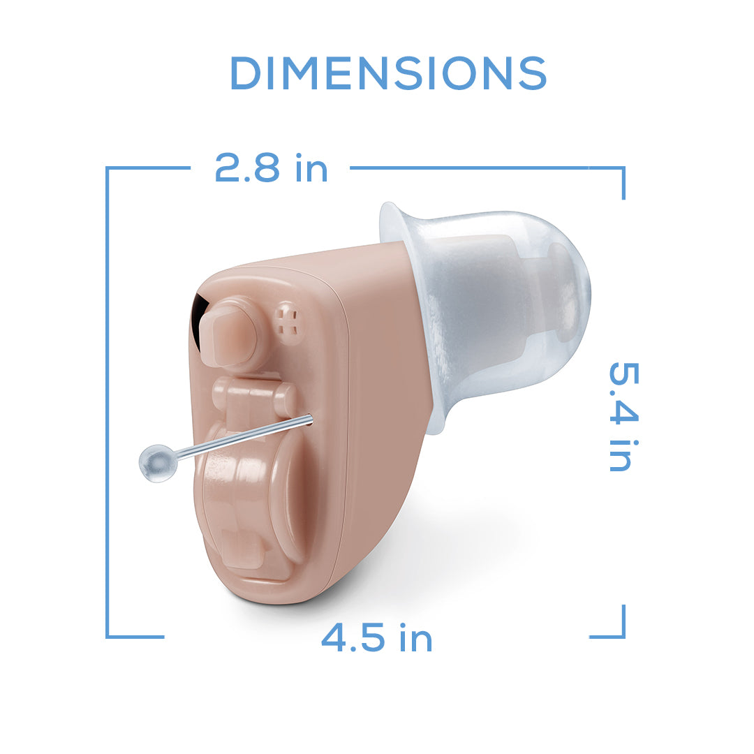 Beurer HA60 Single Digital Hearing Amplifier Discrete Hearing Device for Seniors