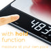 Beurer KS34 Digital Kitchen Food Scale hold function