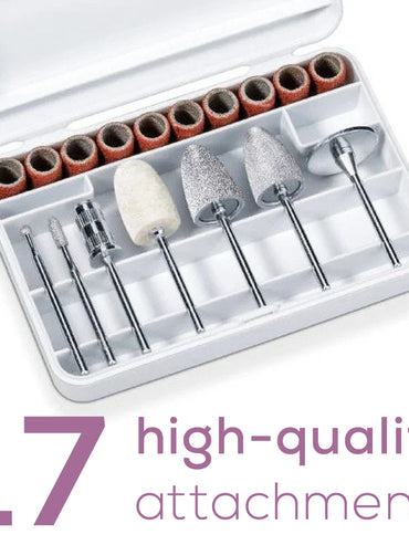 Portable Nail Kit for Professional Manicures & Pedicures, MP52