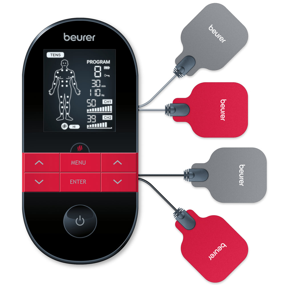 Beurer South Africa - TENS - NO MORE The Tens/EMS Device Which Is Helping  With Pain Relief! Beurer Digital TENS/EMS Unit EM 49 Available online at   ems-unit-em-49?_pos=4&_sid
